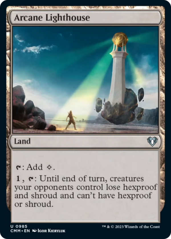 Arcane Lighthouse [Commander Masters] Online Hot Sale