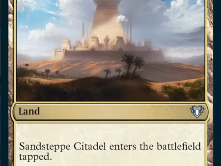 Sandsteppe Citadel [Commander Masters] Online now