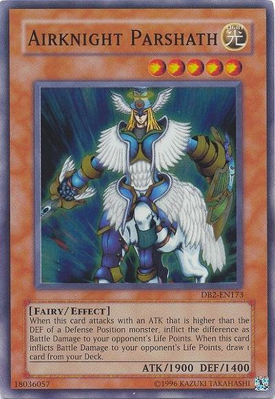 Airknight Parshath [DB2-EN173] Super Rare For Discount