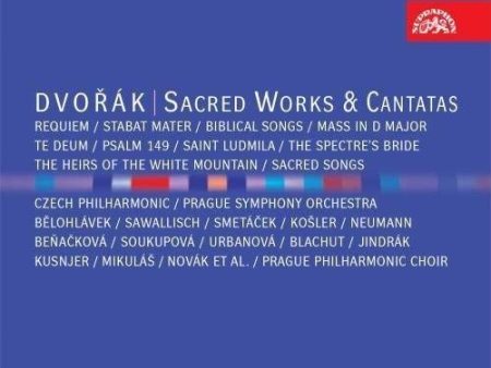 PRAGUE PHILHARMONIC CHOIR - DVORAK: SACRED WORKS & CANTATAS [BOX SET] (CD) Online now